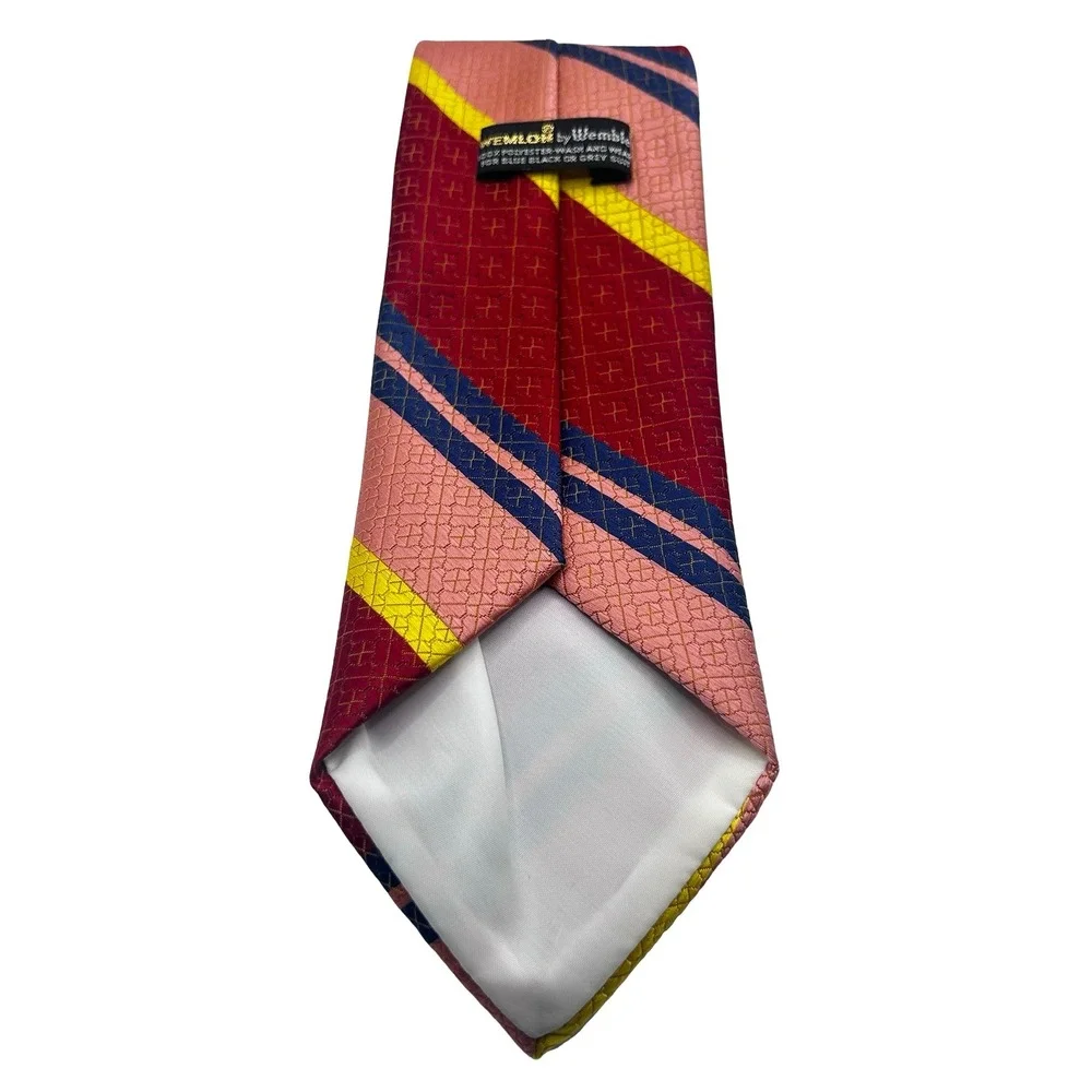 Wemlon by Wembley‎ Vintage Stripe Tie 52
